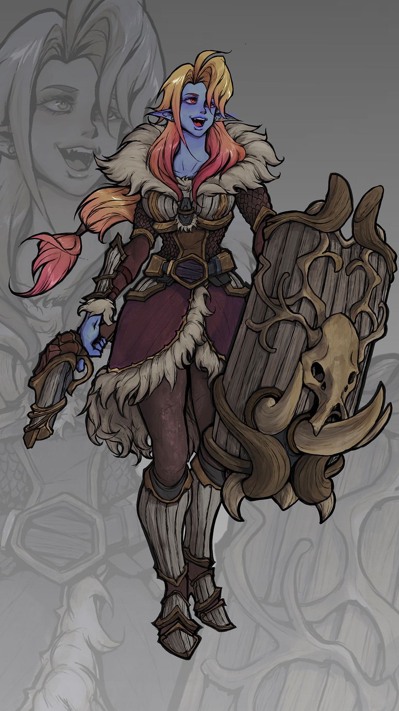 Concepto de Personajes: Tanque 1