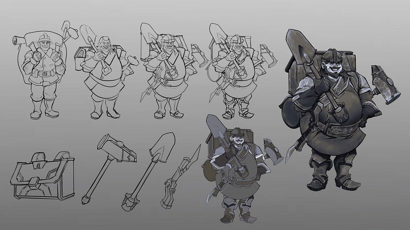 Concepto de Personajes: Soporte 2