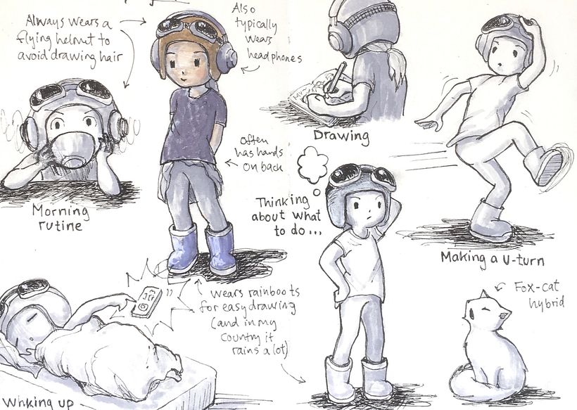 Character sketches