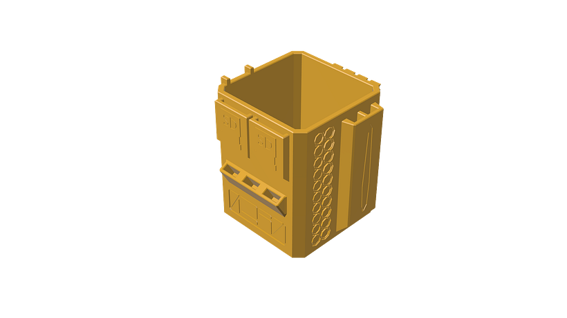 Caixa de arrumação 3D 0