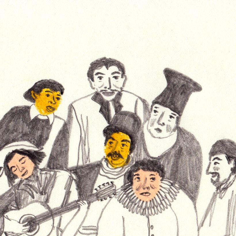Ilustraciones - espacios cotidianos 2