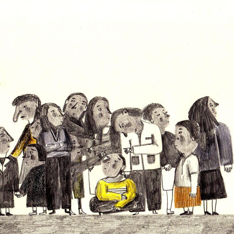 Ilustraciones - espacios cotidianos 8