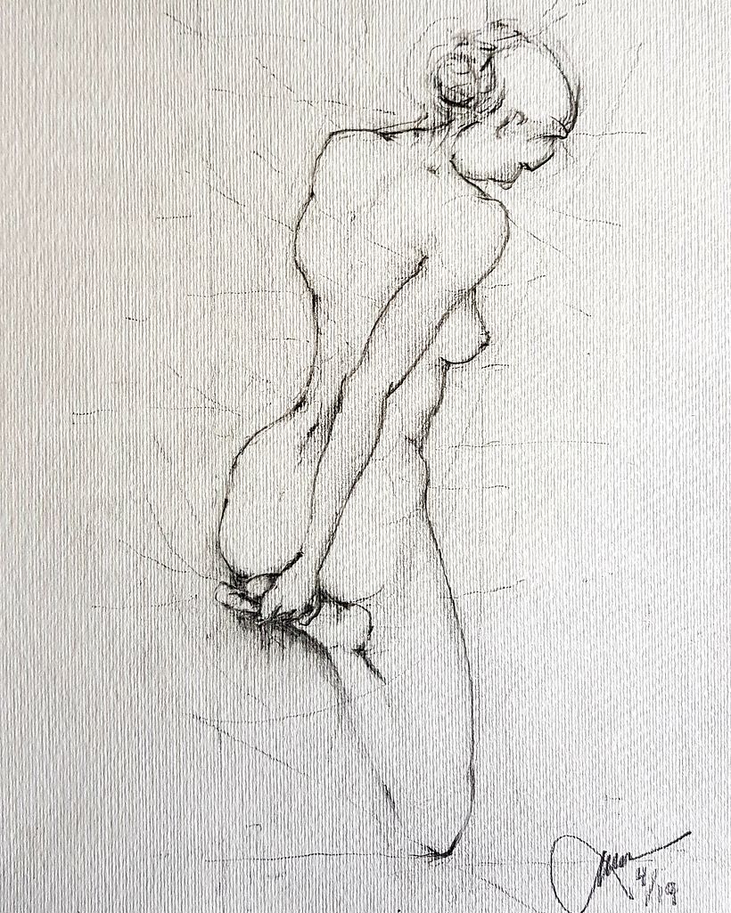 Meu projeto do curso: Desenho anatômico para principiantes 1