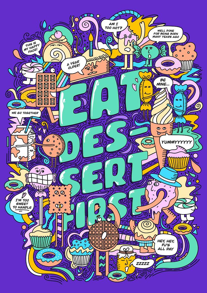 My project in Doodle-Style Vector Illustration course 0
