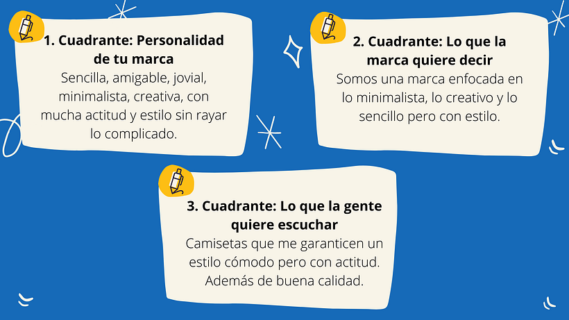 Mi Proyecto del curso: Copywriting creativo para emprendedores - Marketing