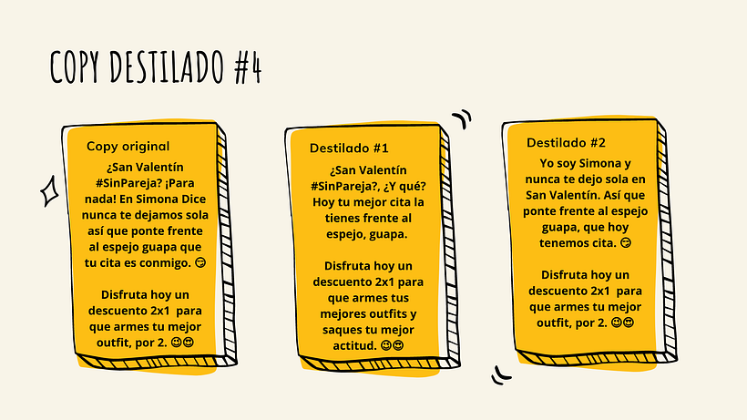 Mi Proyecto del curso: Copywriting creativo para emprendedores - Marketing