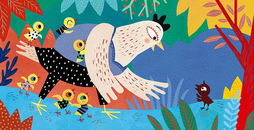 La gallina y el monstruo - Editorial Cataplum - Colombia 2