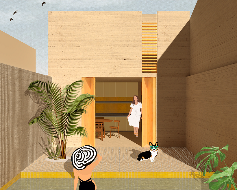 Mi Proyecto del curso: Representación gráfica de proyectos arquitectónicos 0