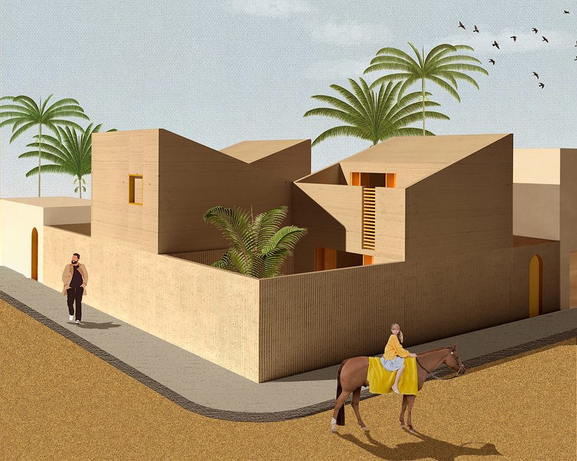 Mi Proyecto del curso: Representación gráfica de proyectos arquitectónicos 1