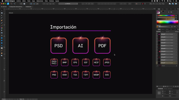 Tutorial Affinity Designer: 10 princípios básicos para iniciantes 5