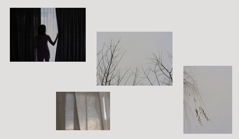 ausencia/presencia. el vacío que se convierte en presencia cuando dejamos entrar la luz en el interior.