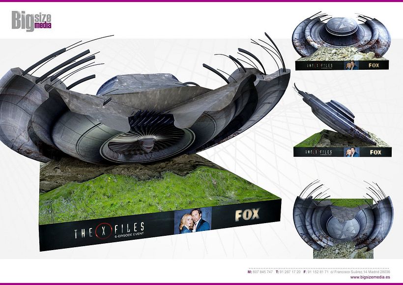 X-Files UFO Crash - Cadena FOX 3
