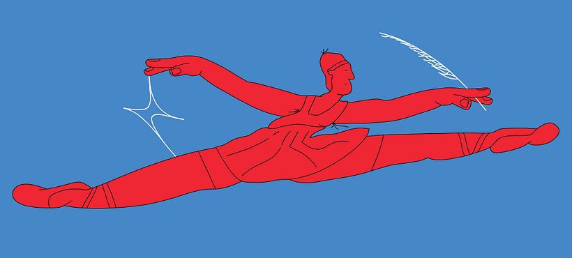 Move - Traditional illustration