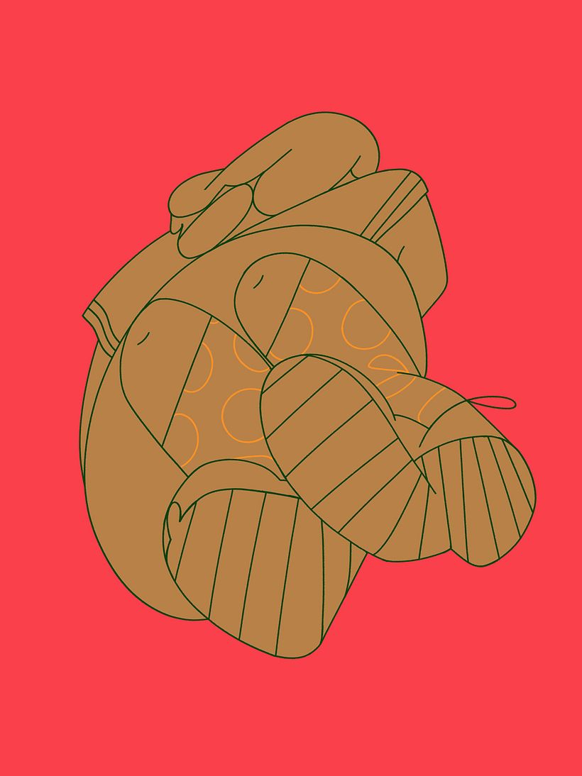 Move - Traditional illustration