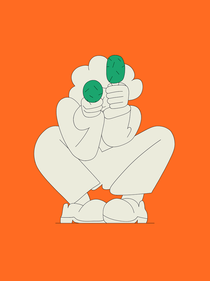 Move - Traditional illustration