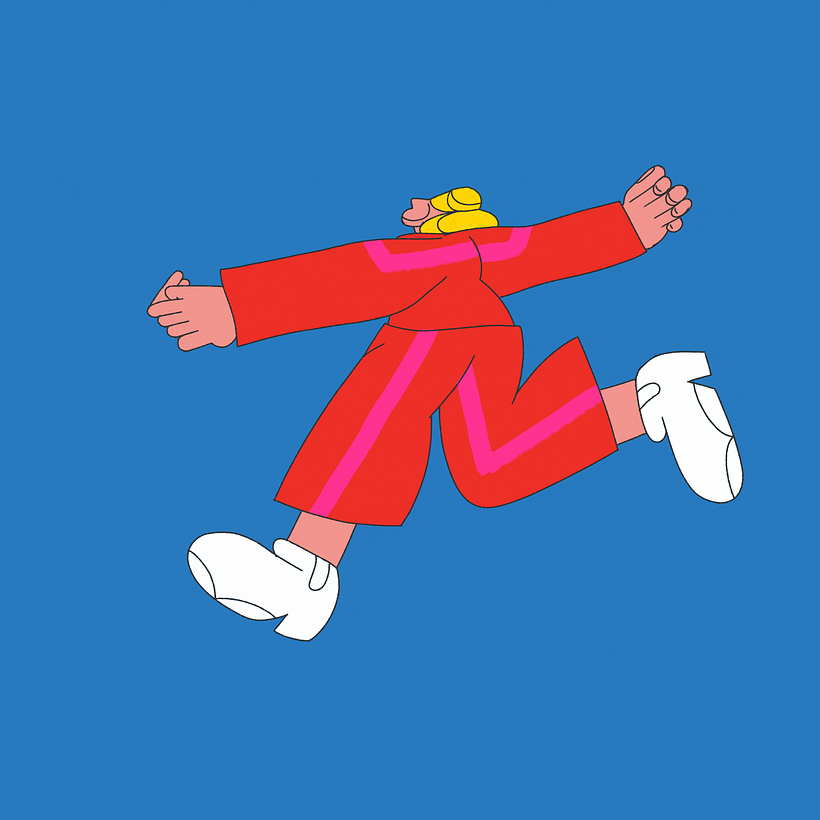 Move - Traditional illustration