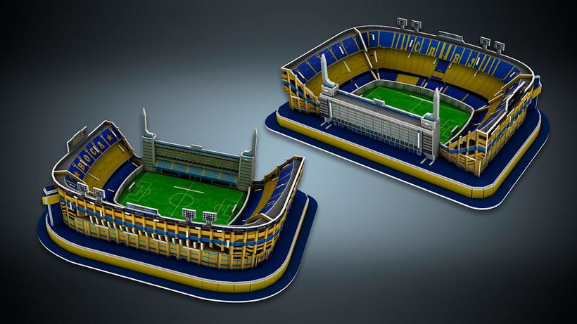 Estadios - Rompecabezas 3D 0