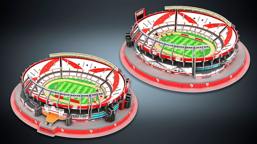 Estadios - Rompecabezas 3D 1