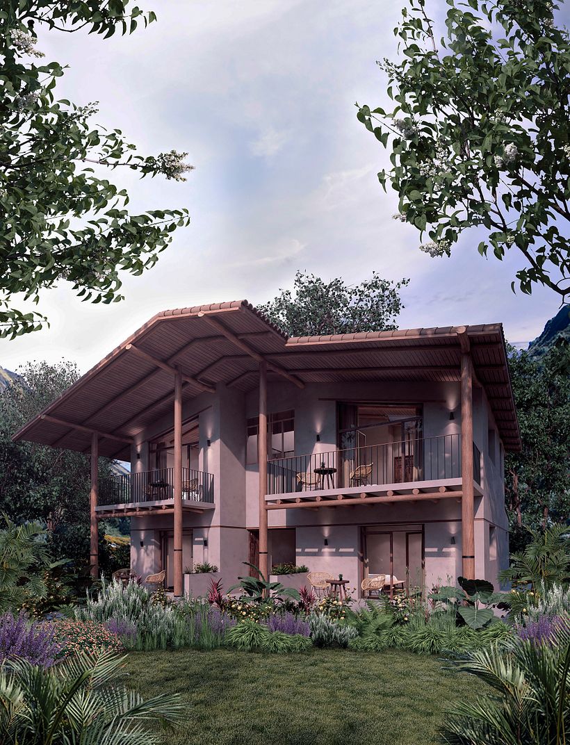HOTEL ANDENIA - CONCEPTO BLANCO - 3D