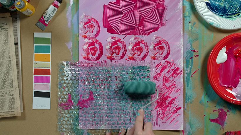 DIY Tutorial: Creative Techniques to Make Colorful Paper 13