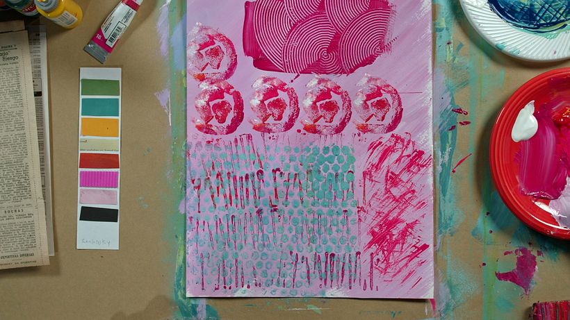 DIY Tutorial: Creative Techniques to Make Colorful Paper 14