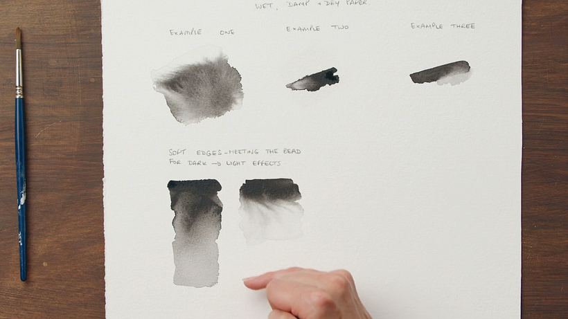 Tutorial Acuarela: cómo arreglar y evitar errores sobre papel mojado 3
