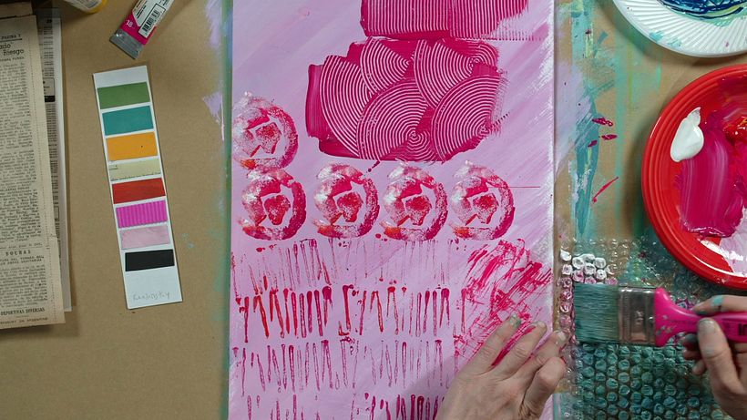 DIY Tutorial: Creative Techniques to Make Colorful Paper 12