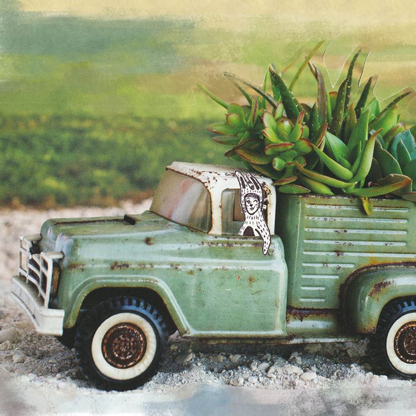 Girl With Bunny Pajamas Instagram / Collage