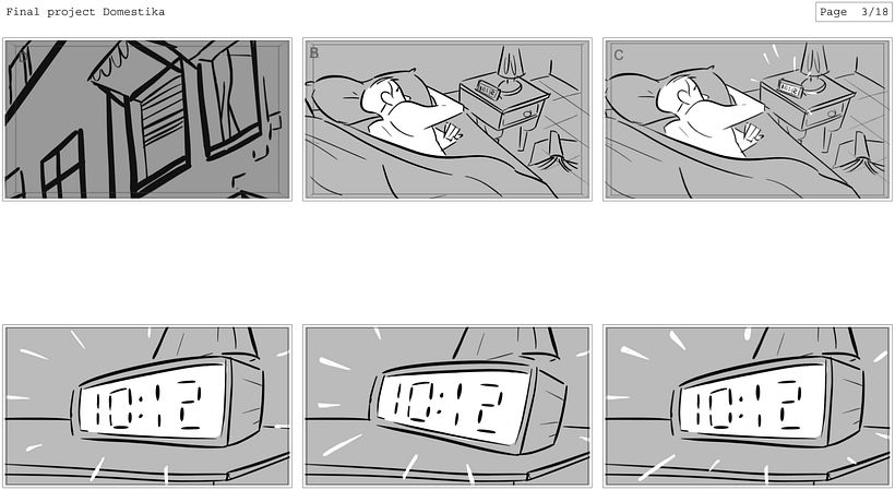 My project in Introduction to Storyboarding course 2