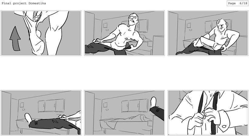 My project in Introduction to Storyboarding course 5