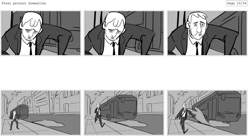 My project in Introduction to Storyboarding course 9