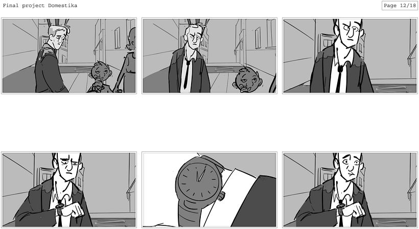 My project in Introduction to Storyboarding course 11