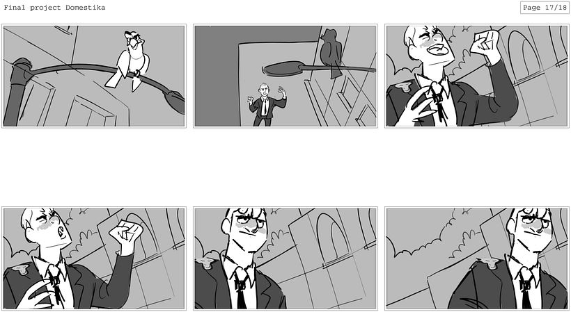 My project in Introduction to Storyboarding course 16