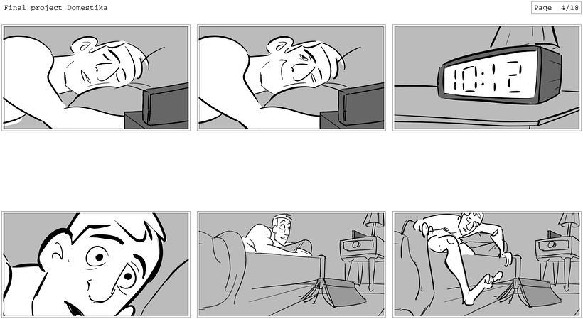 My project in Introduction to Storyboarding course 21