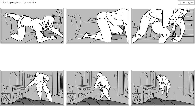 My project in Introduction to Storyboarding course 22