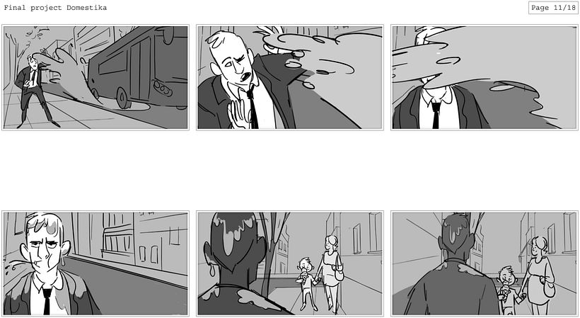 My project in Introduction to Storyboarding course 28