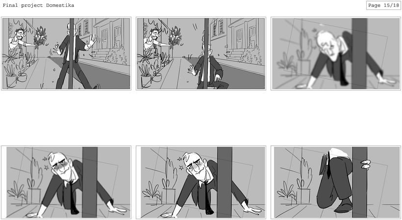 My project in Introduction to Storyboarding course 32
