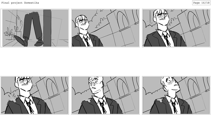 My project in Introduction to Storyboarding course 33