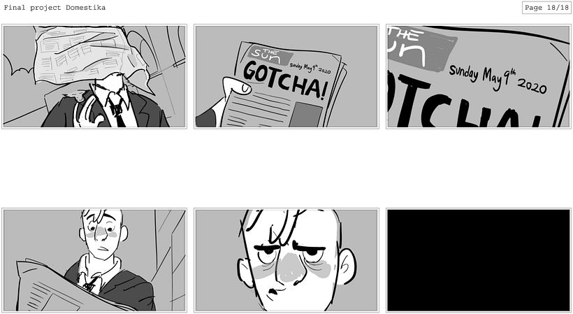 My project in Introduction to Storyboarding course 35