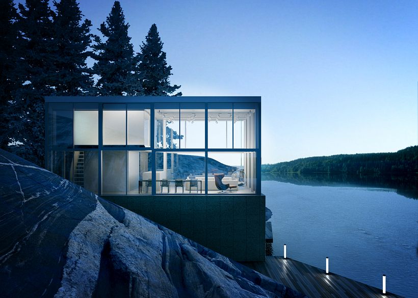 My project in Representation of Architectural Spaces with 3D Studio Max course -1