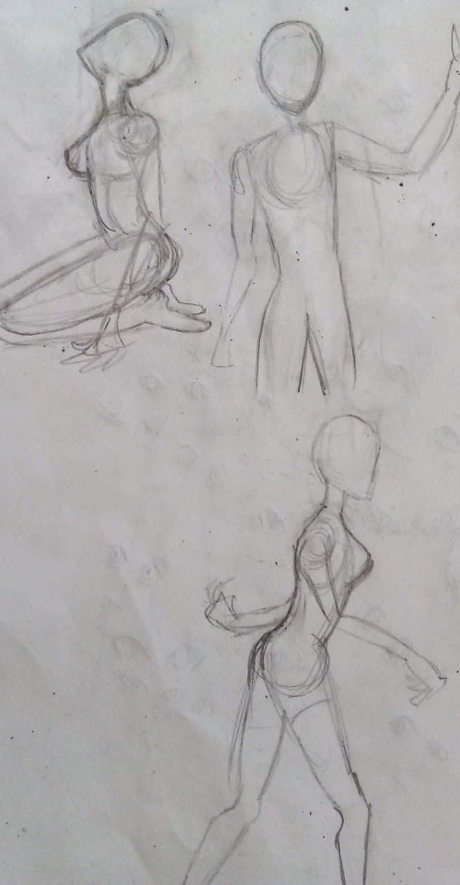 Mi Proyecto del curso: Dibujo anatómico para principiantes -1