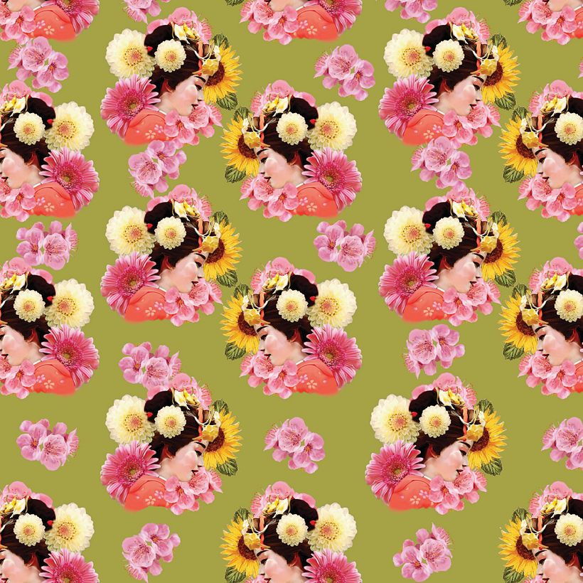 Print design for tote bag