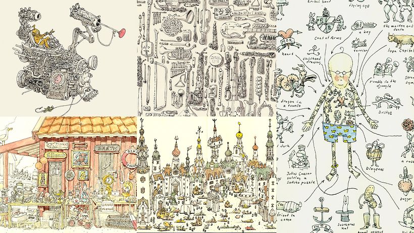 Quando simplesmente não souber o que desenhar, Mattias Adolffson acredita que um prompt de desenho pode ajudá-lo