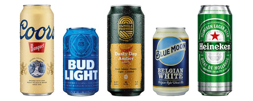 Compared to the competition, Humble Farmer's base green is unique and the style of flavor-label stand out.