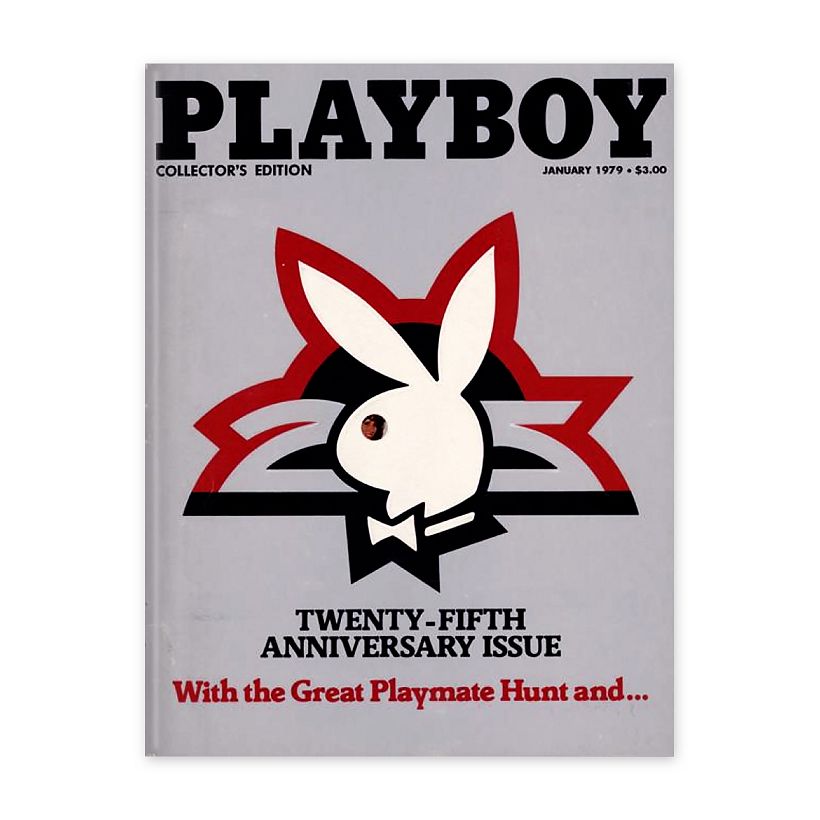 Playboy magazine logo.