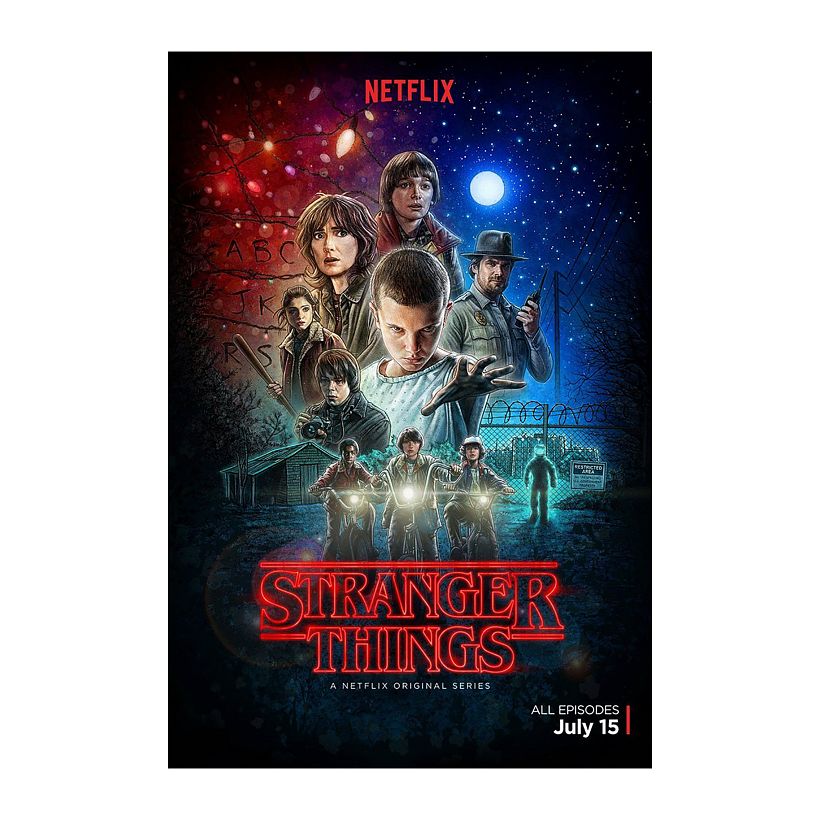 Stranger Things used the ITC Benguiat font for the series logo.