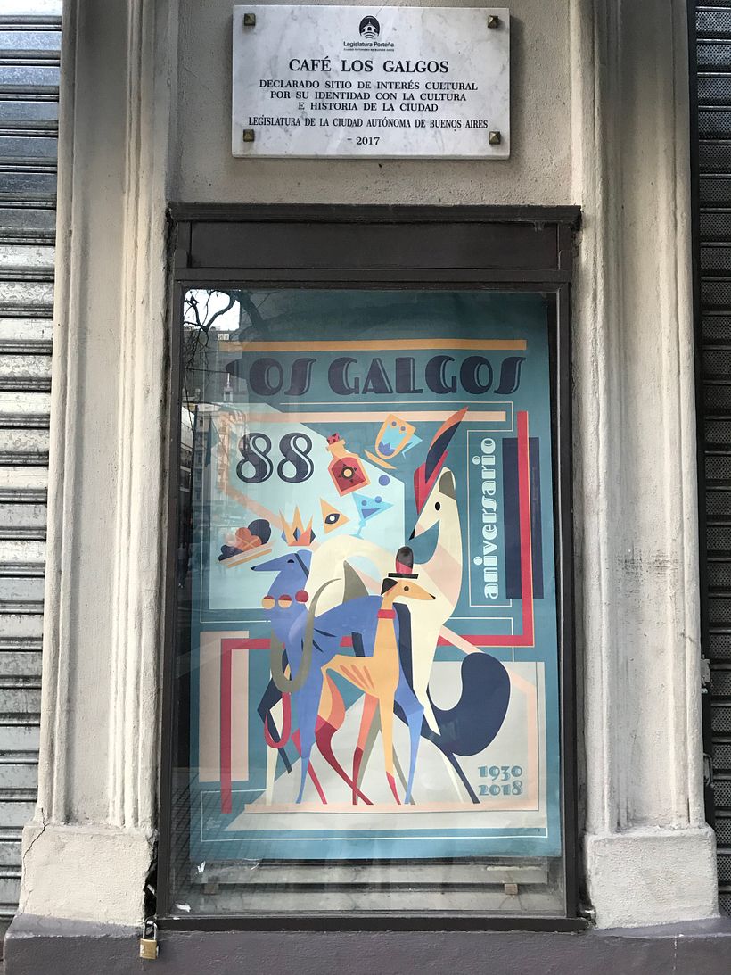 Los Galgos Bar poster 6