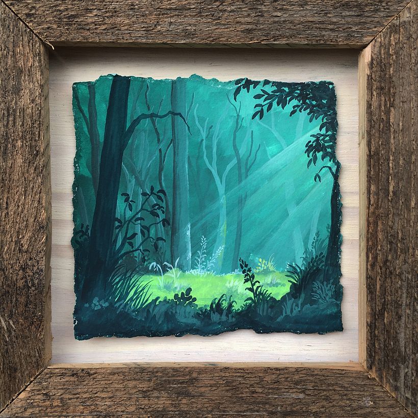 Gouache Landscapes 1