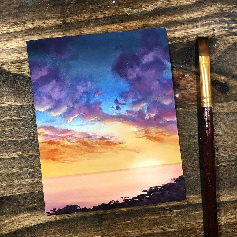 Gouache Landscapes 2