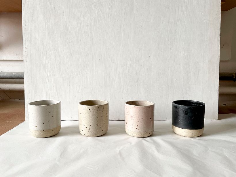 Cafe ceramics for Rise Bakehouse - Dubai 3